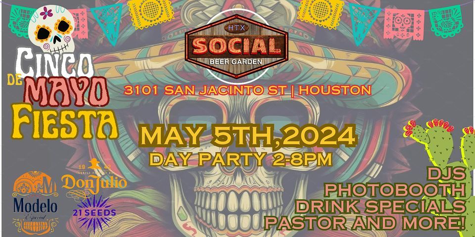Cinco de Mayo Party in Houston at Social Beer Garden