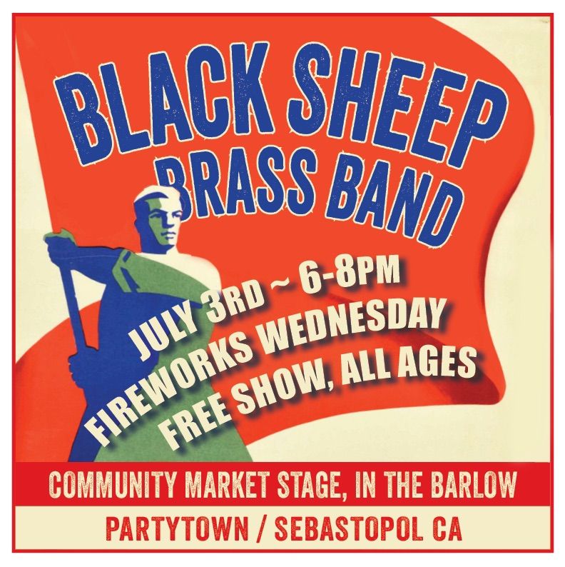 Black Sheep Brass Band Pre-Fireworks Party!