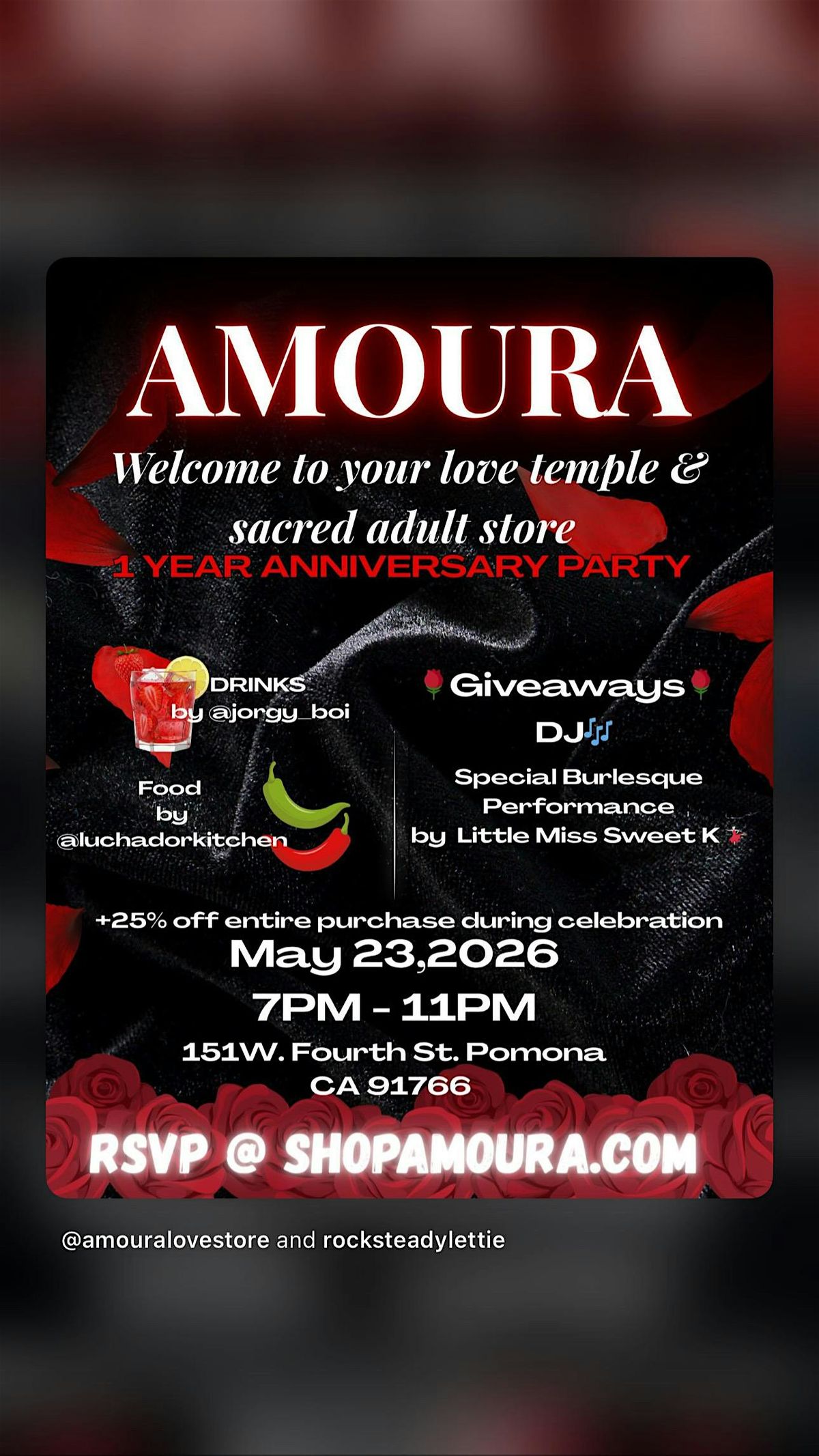 AMOURA TURNS 1!