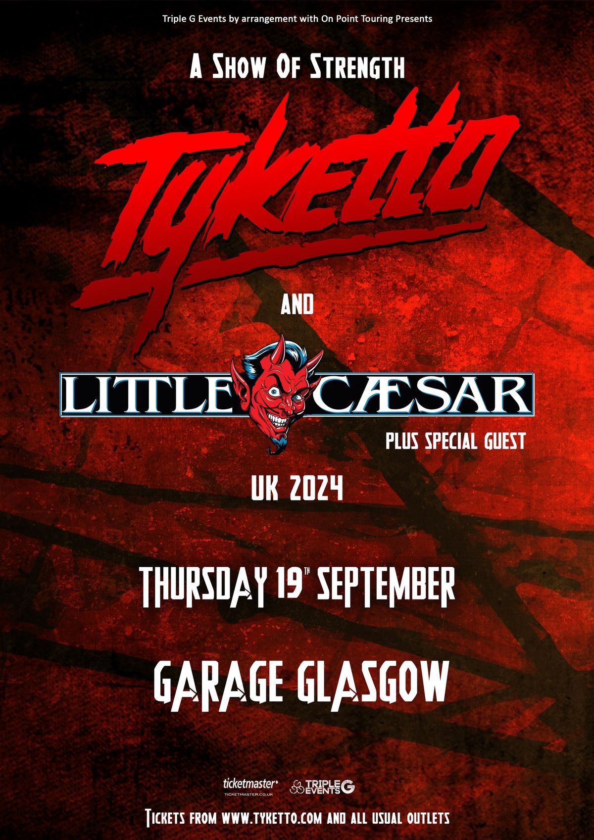 Tyketto & Little Caesar | Glasgow