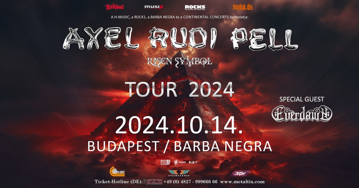 AXEL RUDI PELL I Everdawn I Barba Negra