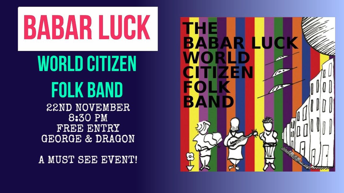 Babar Luck world citizen folk band