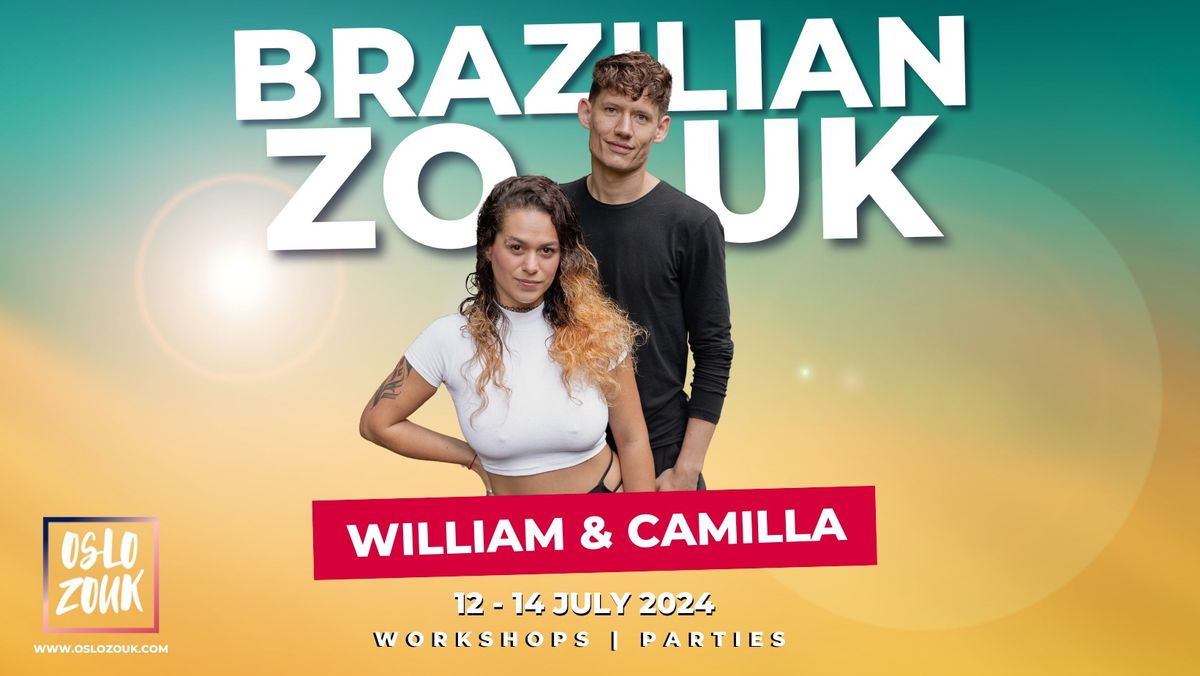 Brazilian zouk with William & Camilla 