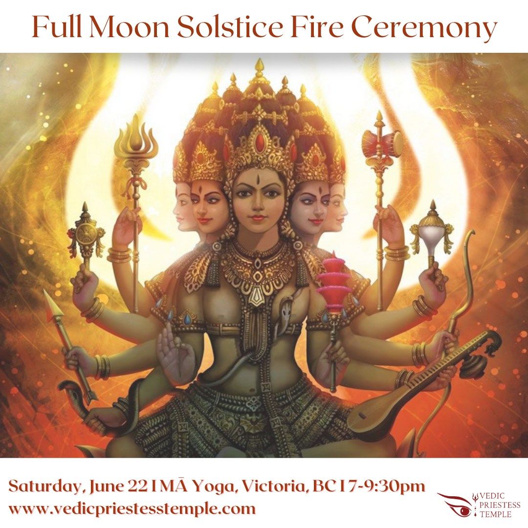 NOW FULL: Full Moon Solstice Fire Ceremony
