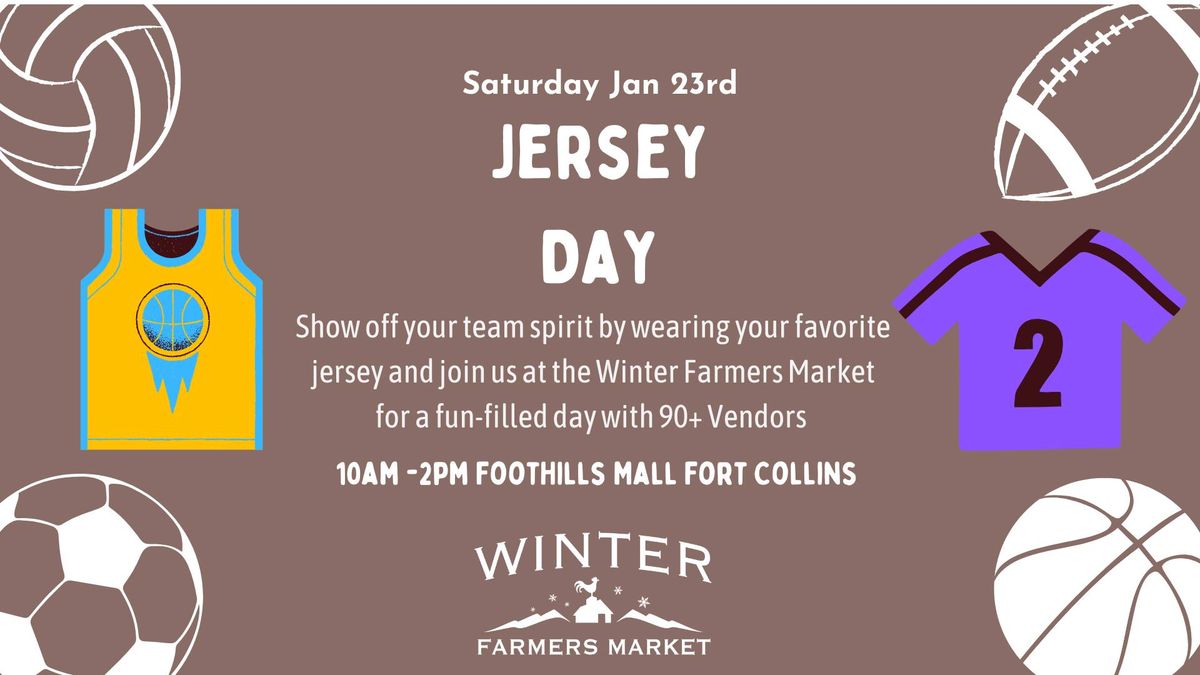 January 25th Market + Jersey Day 