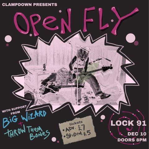 OPEN FLY - Lock 91, Manchester