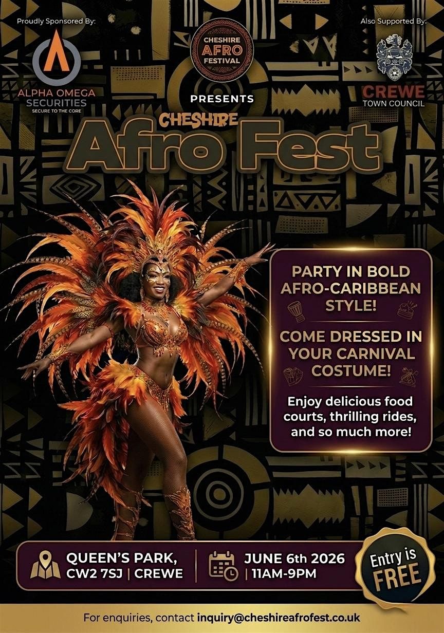 Cheshire AfroFest Carnival VIP