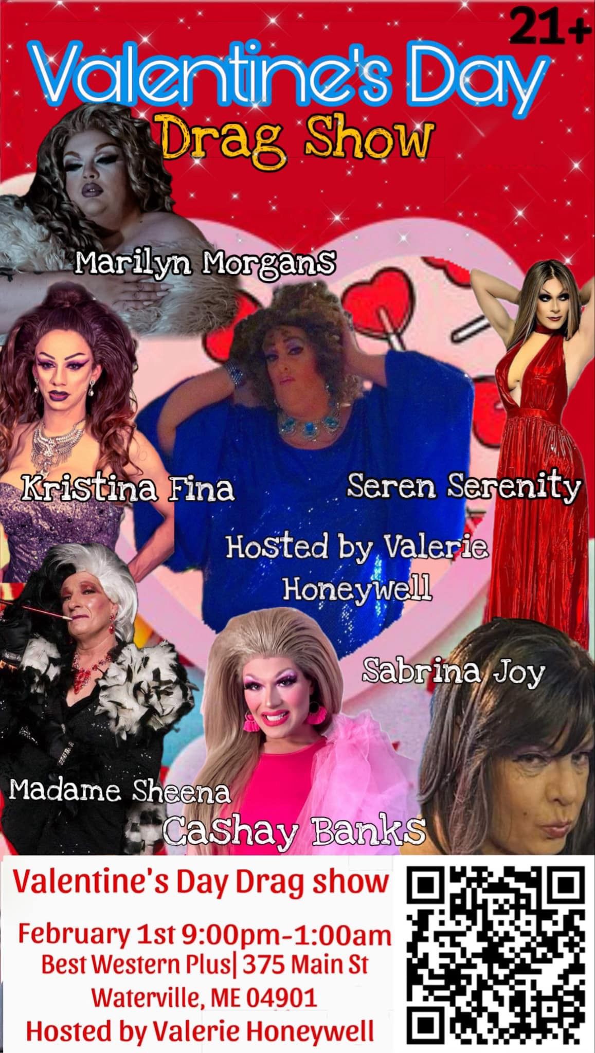 Valentine's Day Drag Show with Valerie Honywell