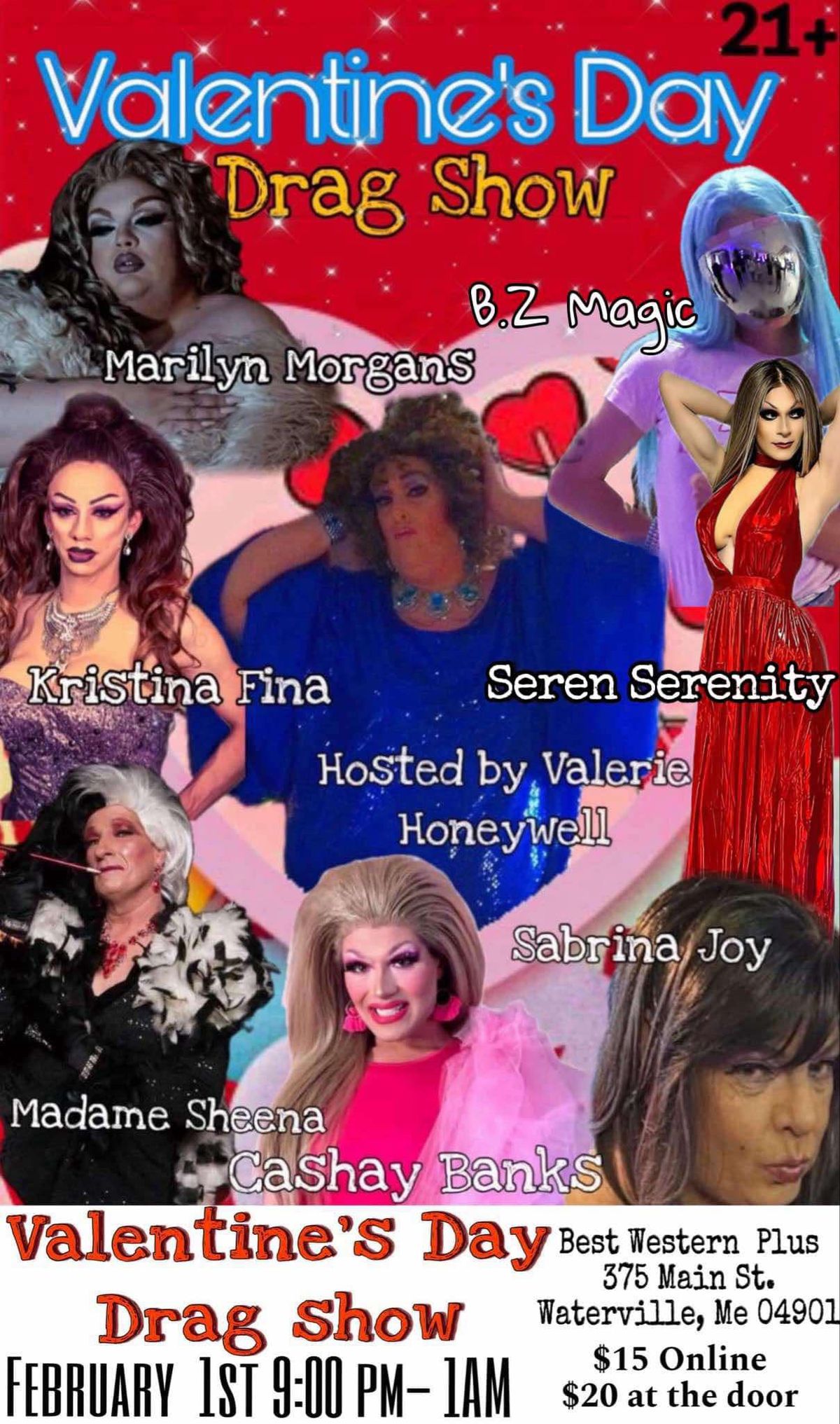 Valentine's Day Drag Show with Valerie Honywell