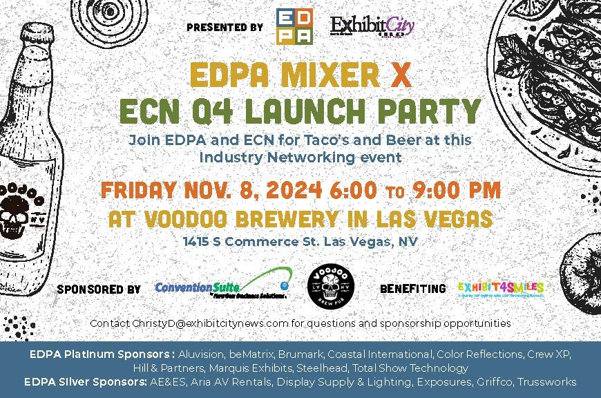 Exhibit City News + EDPA LV Q4 FREE Launch Event