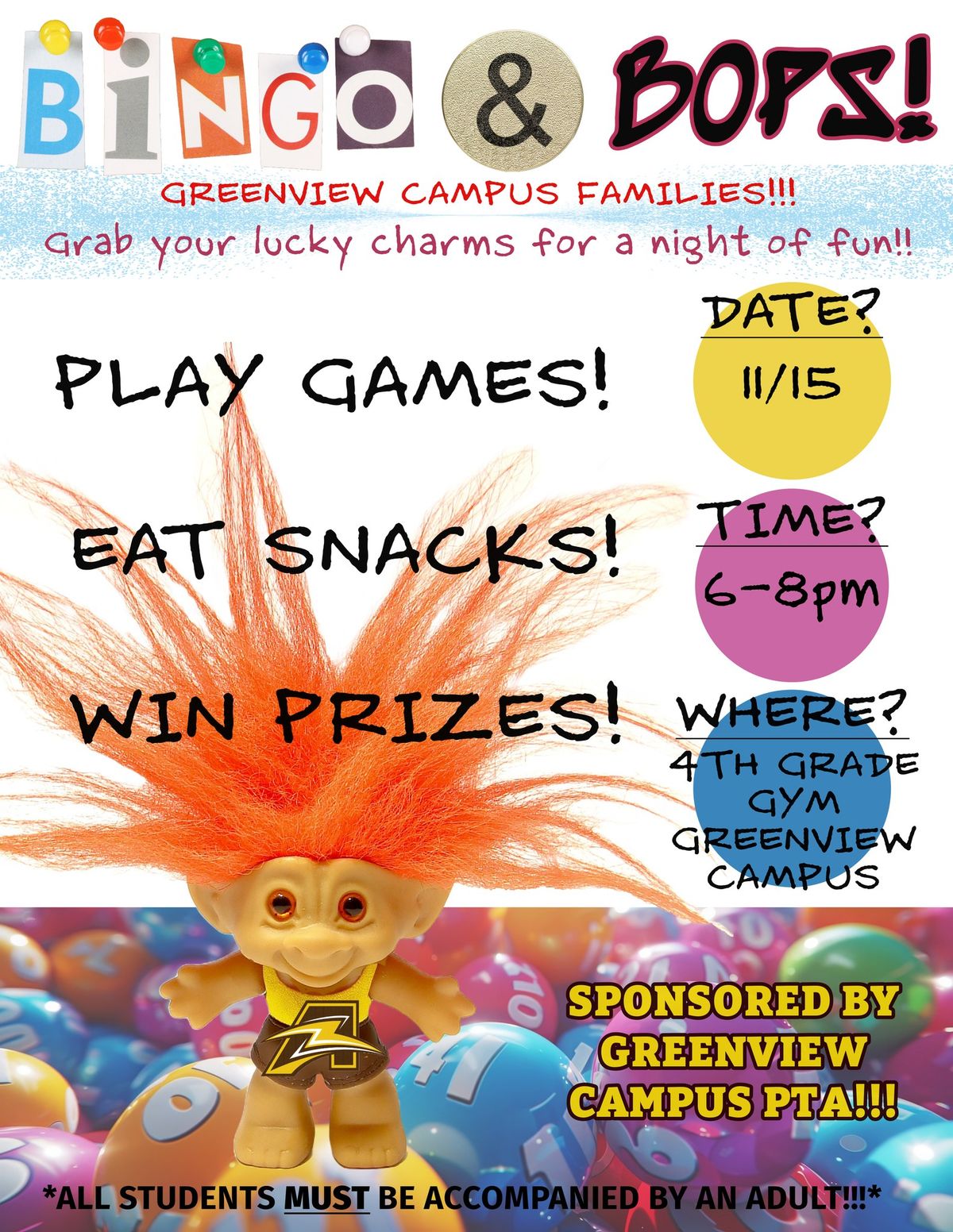 Greenview Families Game Night