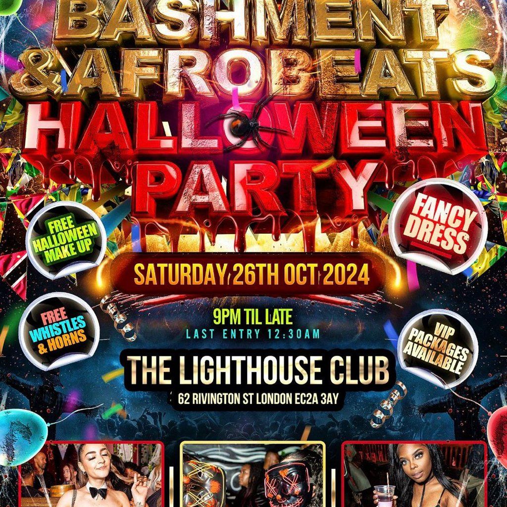 Bashment & Afrobeats - Halloween Party