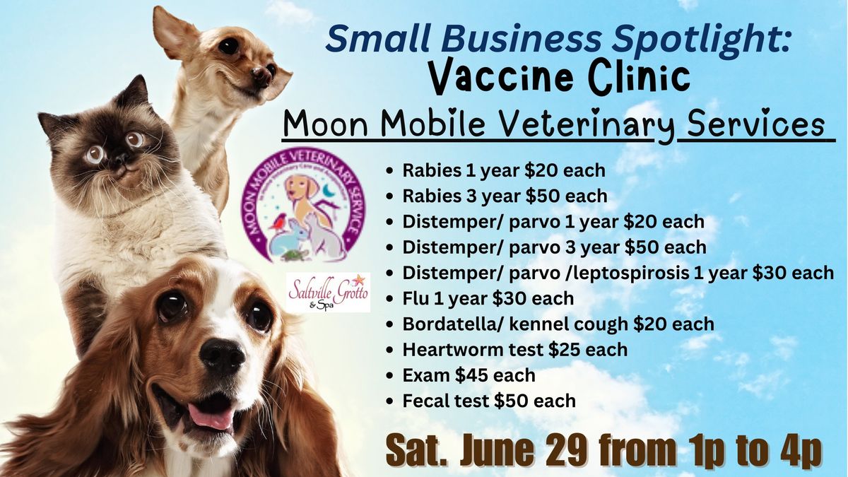 Pet Vaccine Clinic: Moon Mobile Veterinary Services