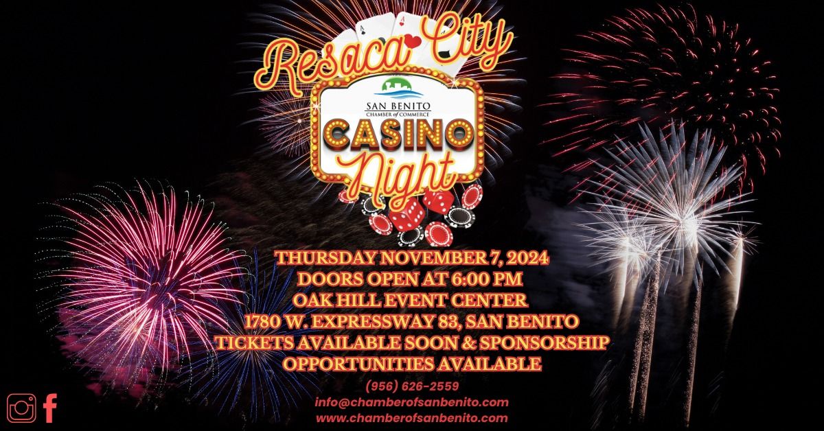 San Benito Chamber of Commerce Casino Night 2024