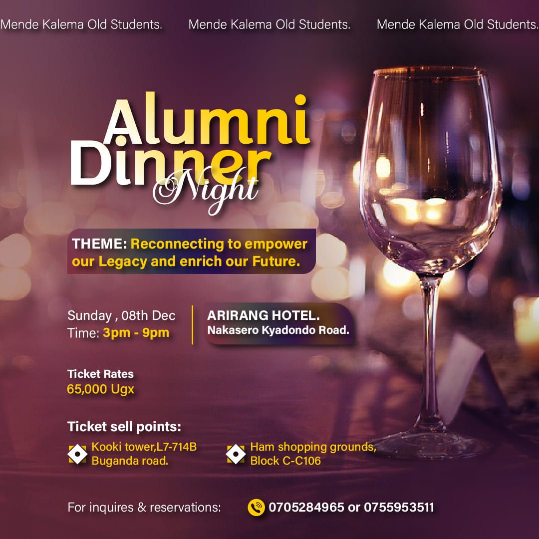 MENDE KALEMA OLD STUDENTS DINNER