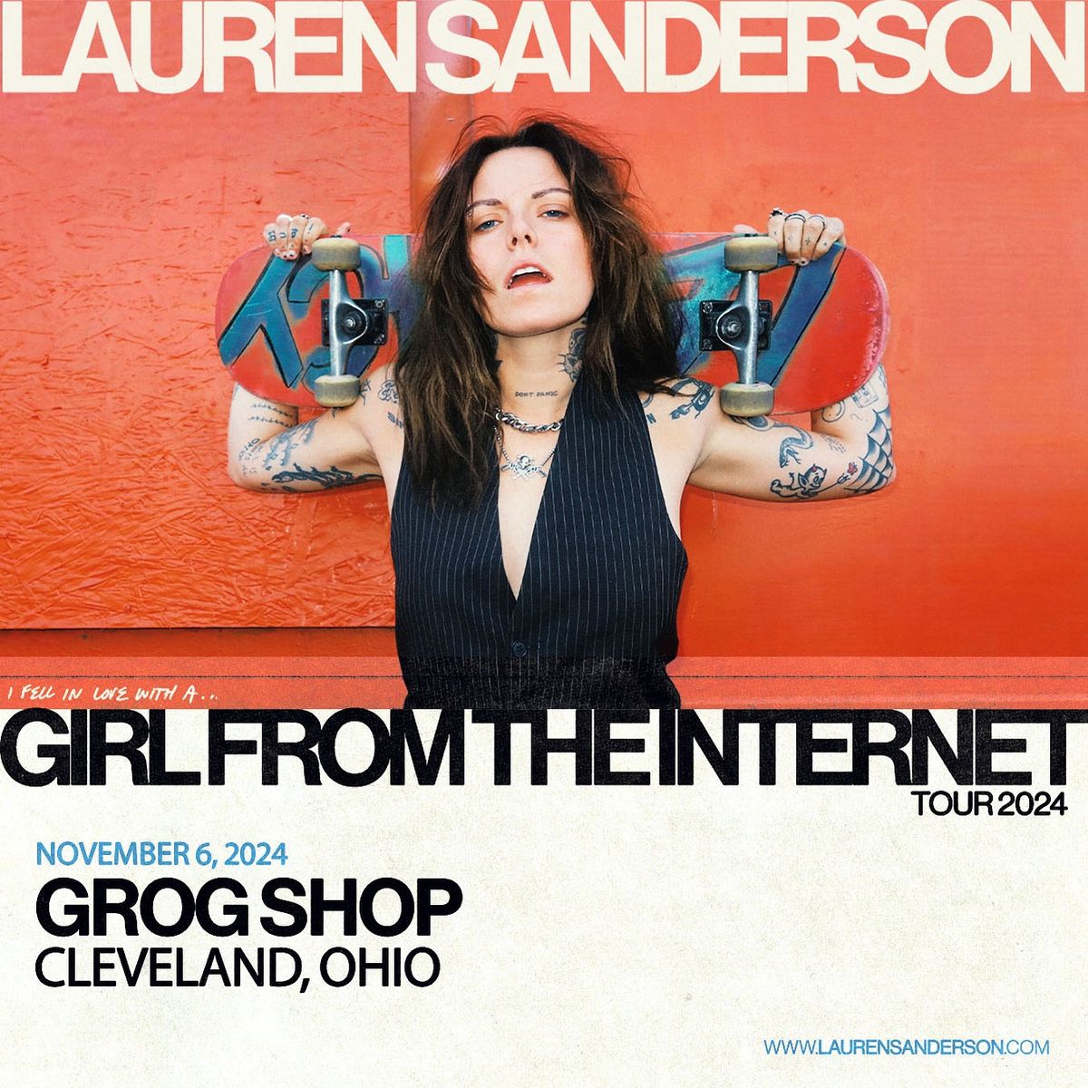 Lauren Sanderson - Girl From The Internet Tour