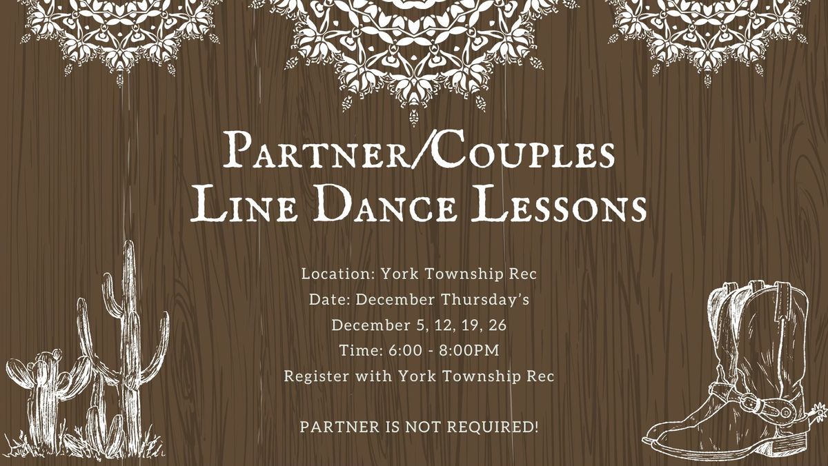 York Township Partner\/Couple Line Dance Lessons