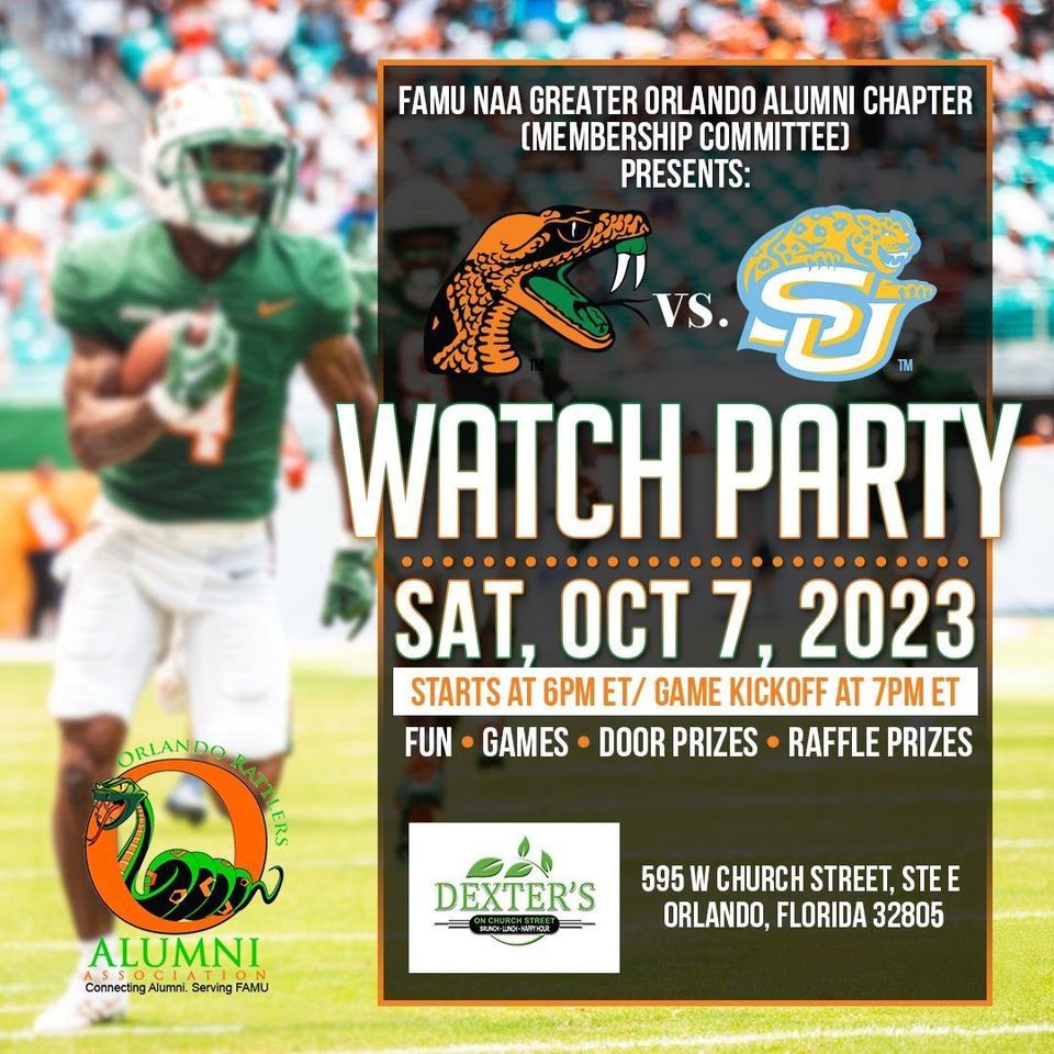 Greater Orlando FAMU vs. Southern Football Watch Party