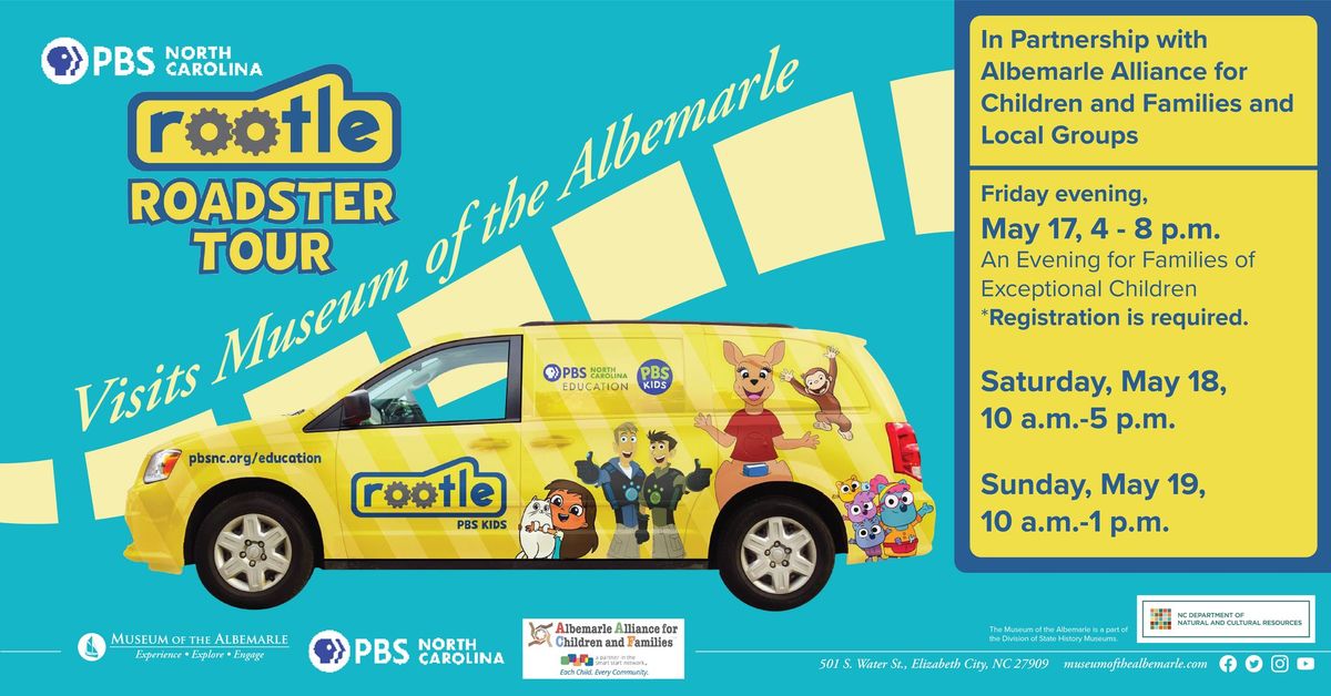 PBS NC Rootle Roadster Tour Coming to MOA