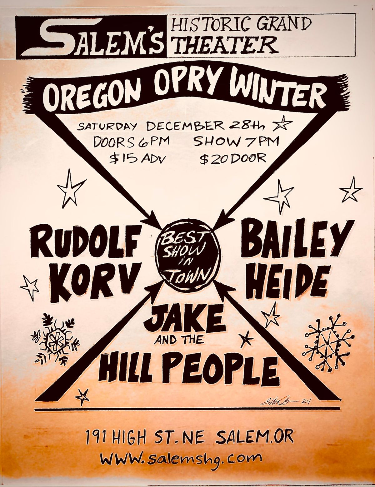 Oregon Opry Vol. 9 with Jake & The Hill People