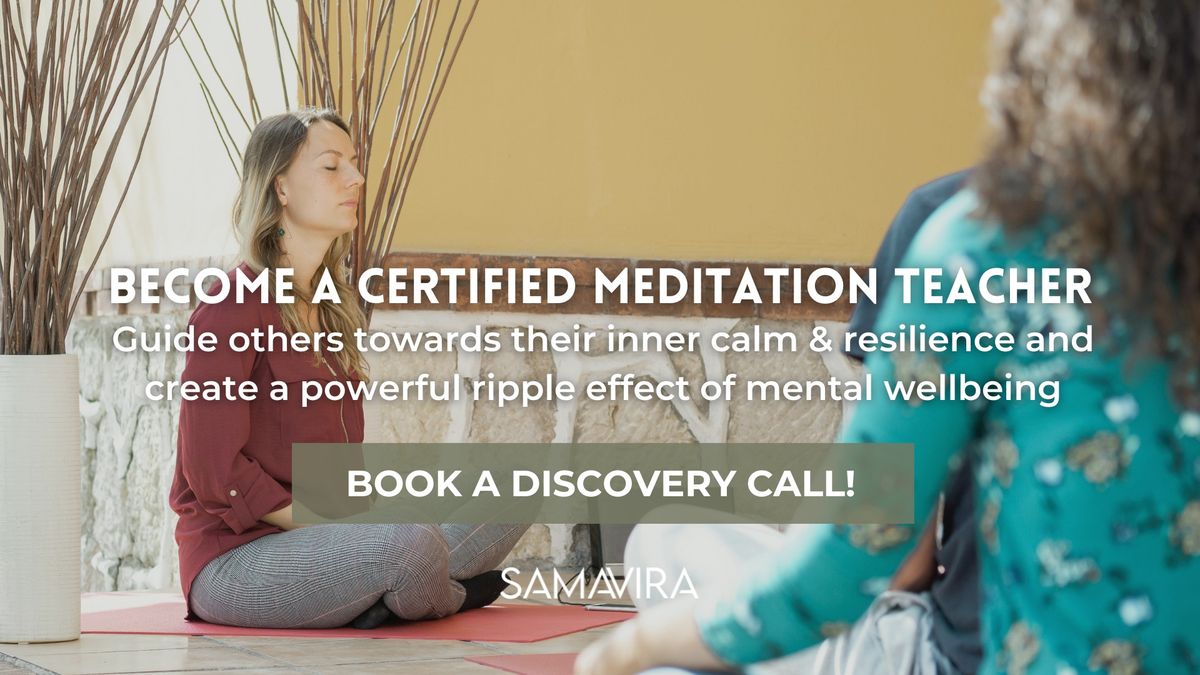 Become a Certified Meditation Teacher