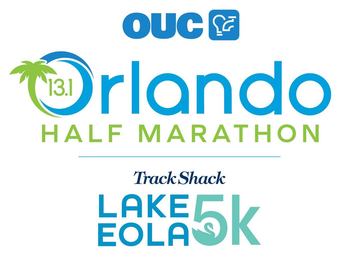 OUC Orlando Half Marathon & Track Shack Lake Eola 5k