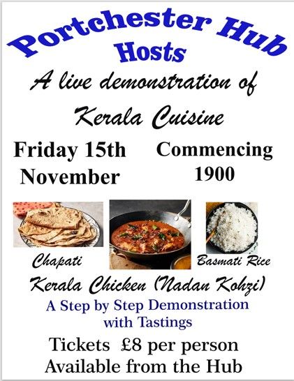 Kerala Curry Night - Live Demonstration & Tasters