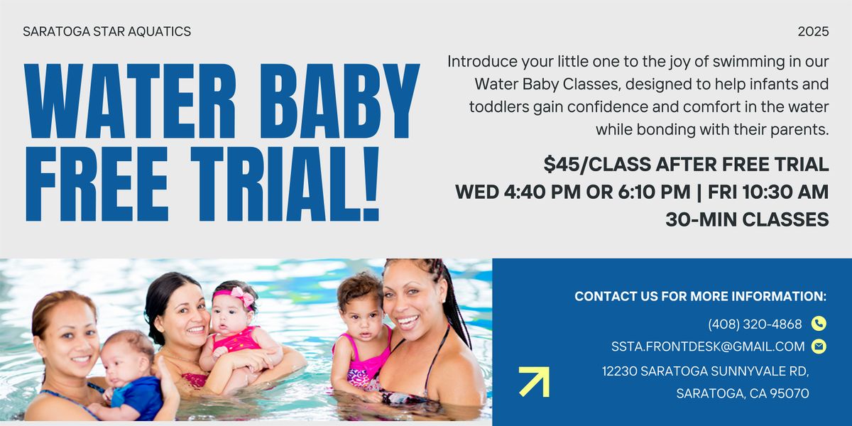 Free Trial Water Baby Classes