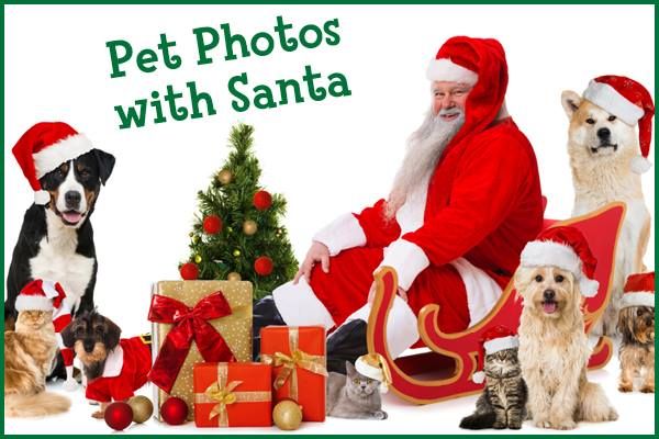 Pets with Santa 