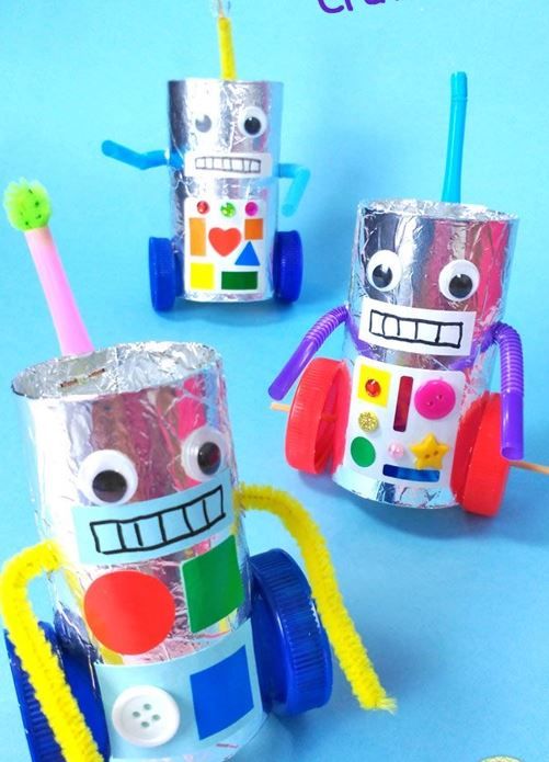 Youth Services: Craftyish Workshop DIY Robot Craft