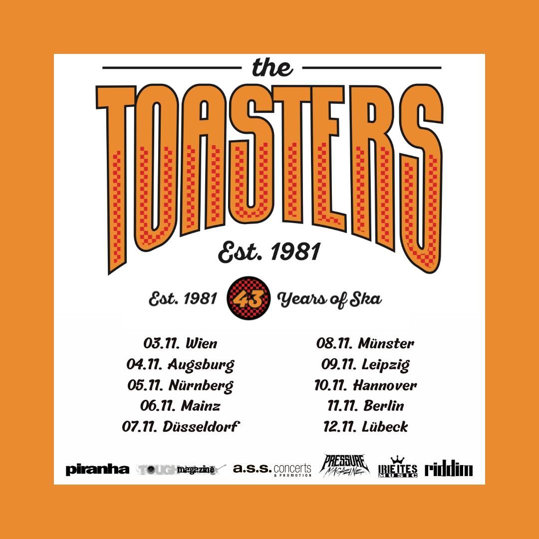 VERLEGT: The Toasters\/\/ Men In Underwear-Tour\/\/ ESSEN