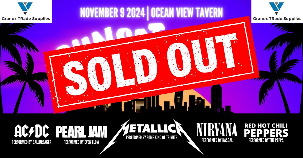 SOLD OUT!!! - SUNSET FEST NORTH 2024 2.0 | Outdoor Tribute Band Festival - The Ocean View Tavern