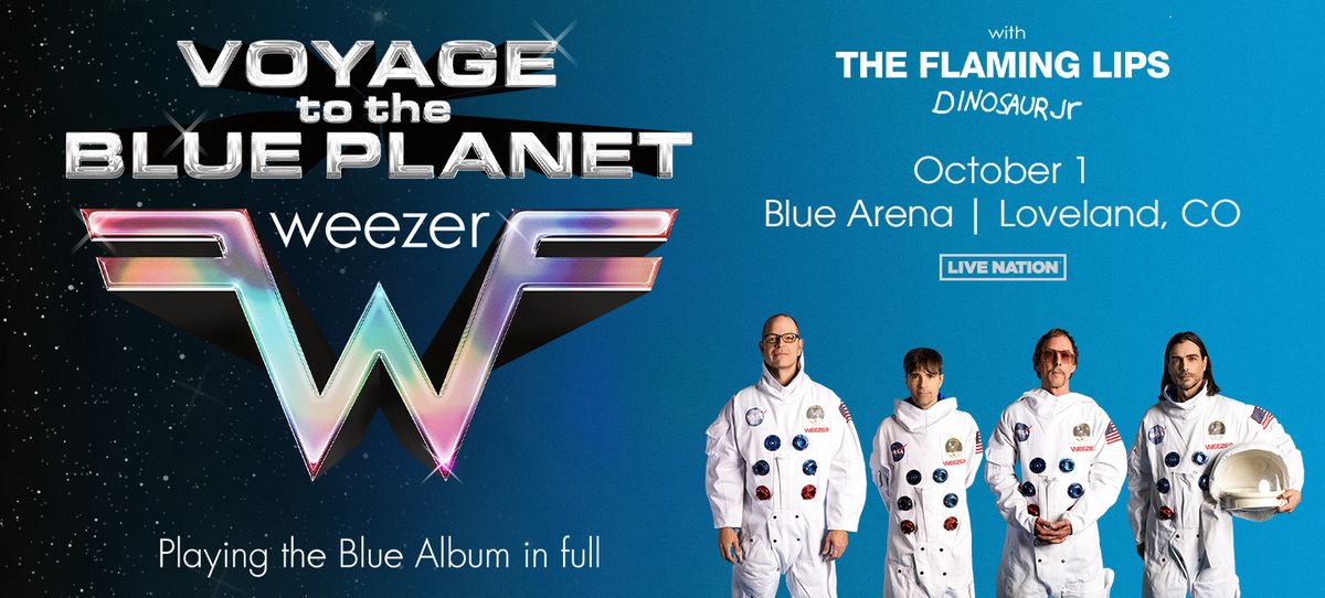 Weezer: Voyage to the Blue Planet Tour 2024 With The Flaming Lips and Dinosaur Jr. 