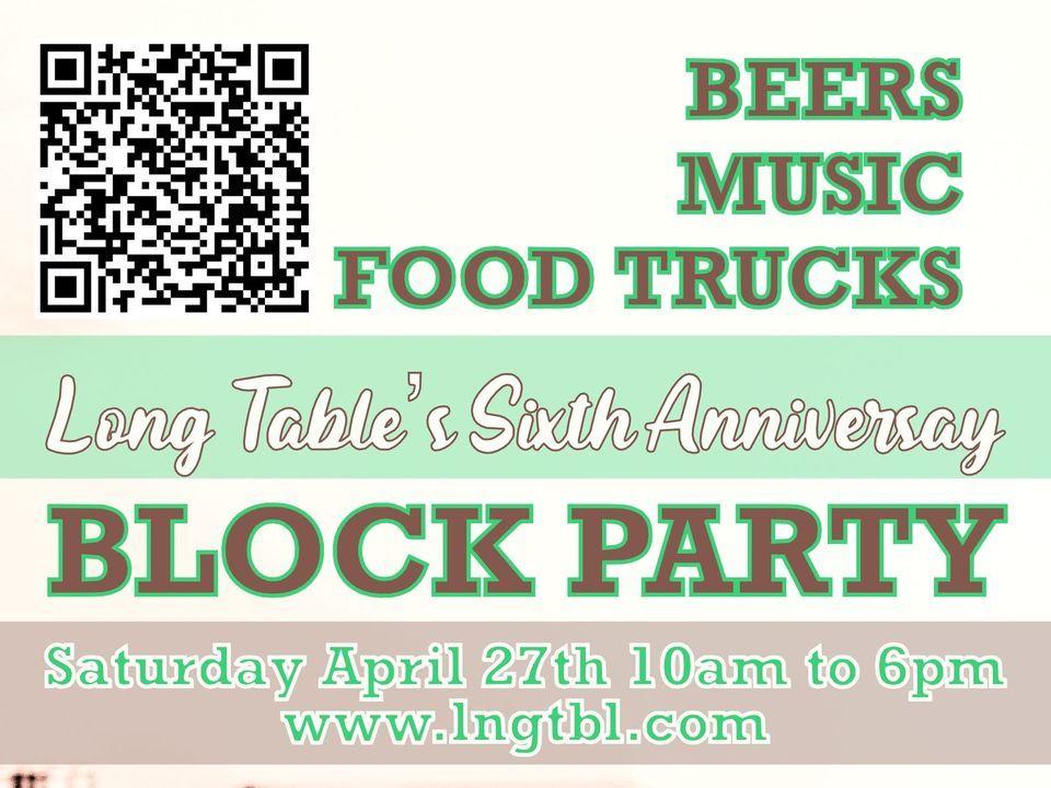 LONG TABLE'S 6TH ANNIVERSARY