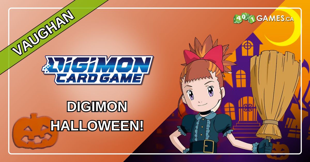 Vaughan - Digimon Halloween Event!