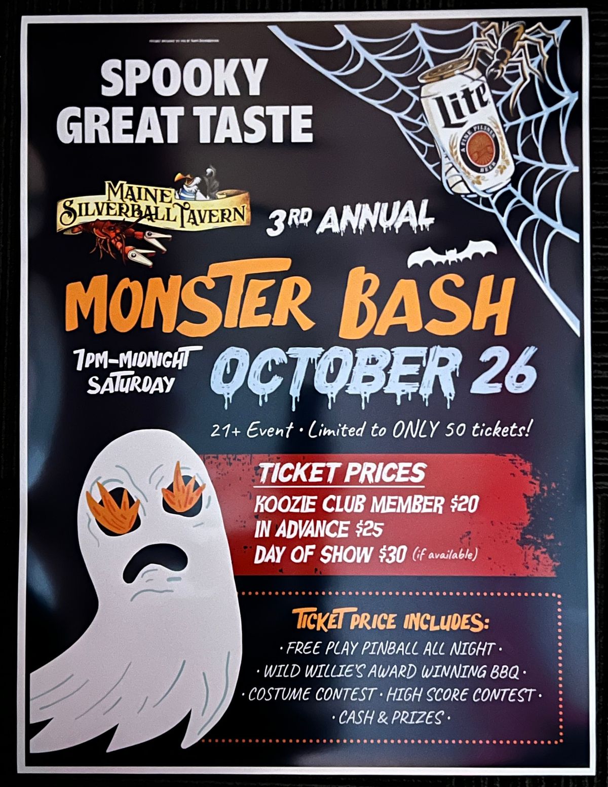 3rd Annual Monster Bash!