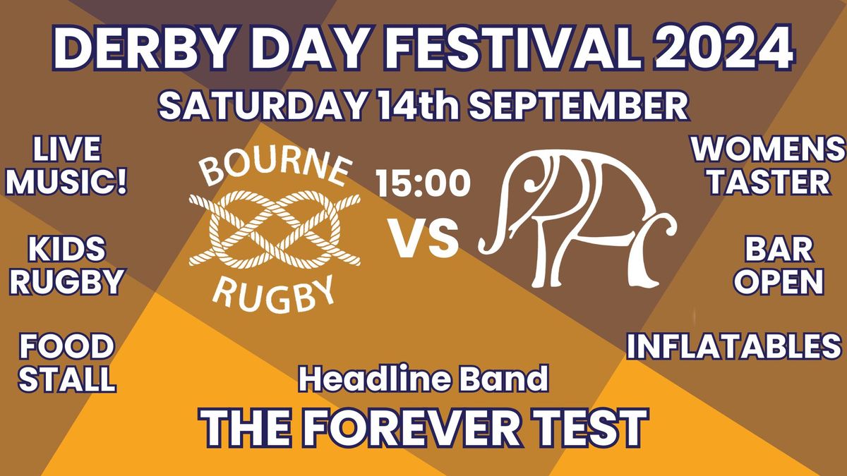 Derby Day Festival 2024 - Bourne Vs Spalding