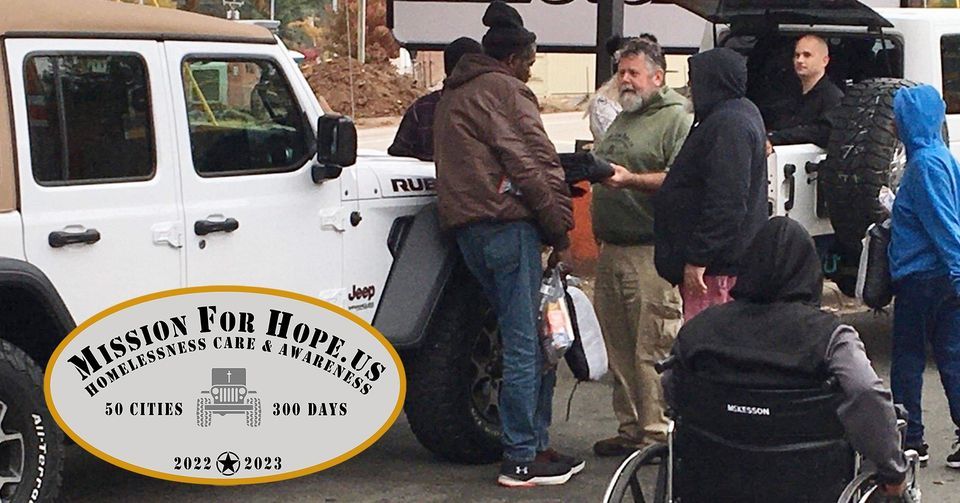 Charlotte Mission For Hope Homeless Outreach Stop - January 7