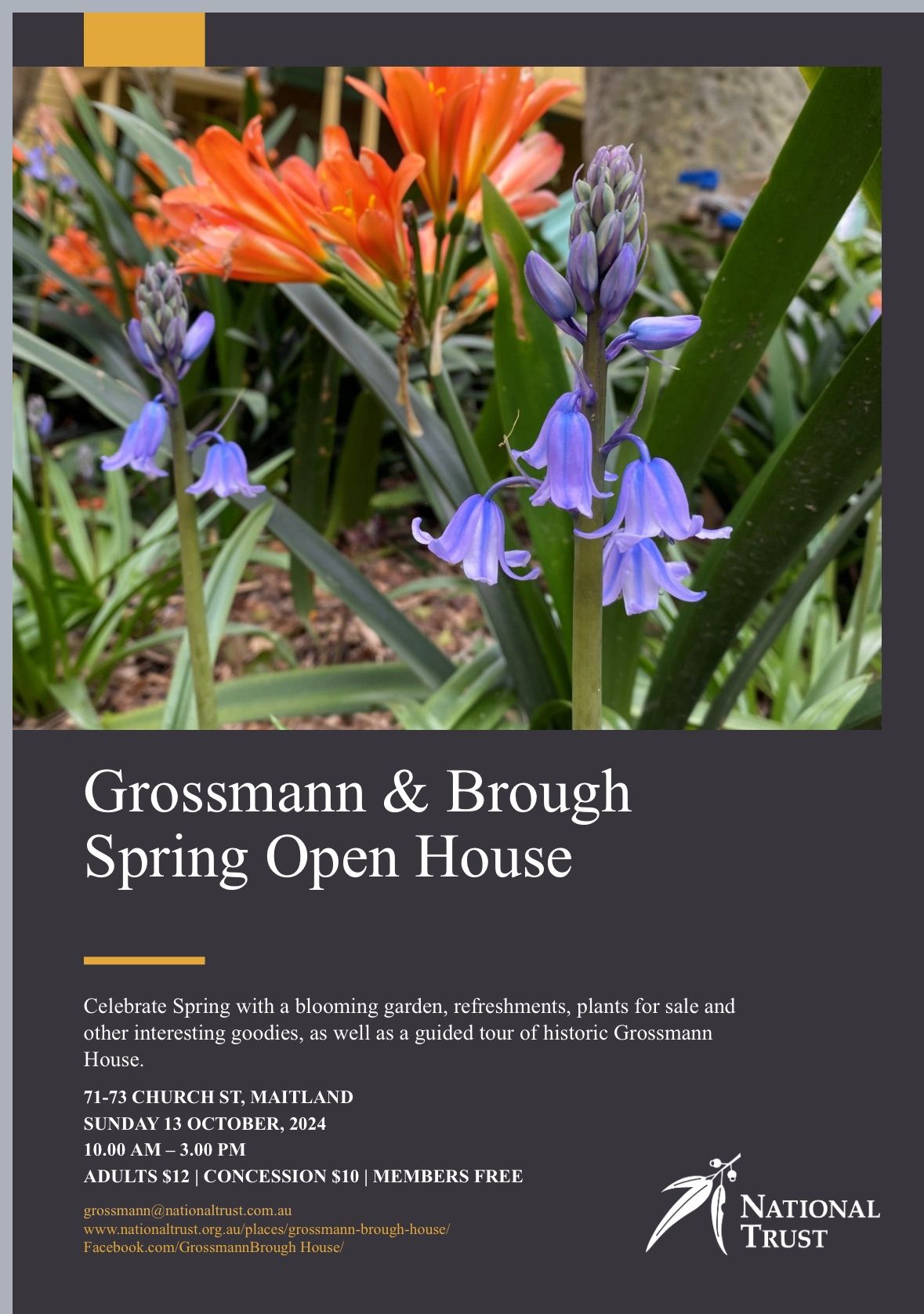 Spring Welcome at Grossmann and Brough Houses