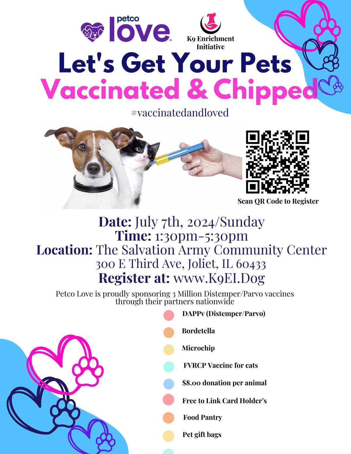 Vaccination and Microchip Clinic