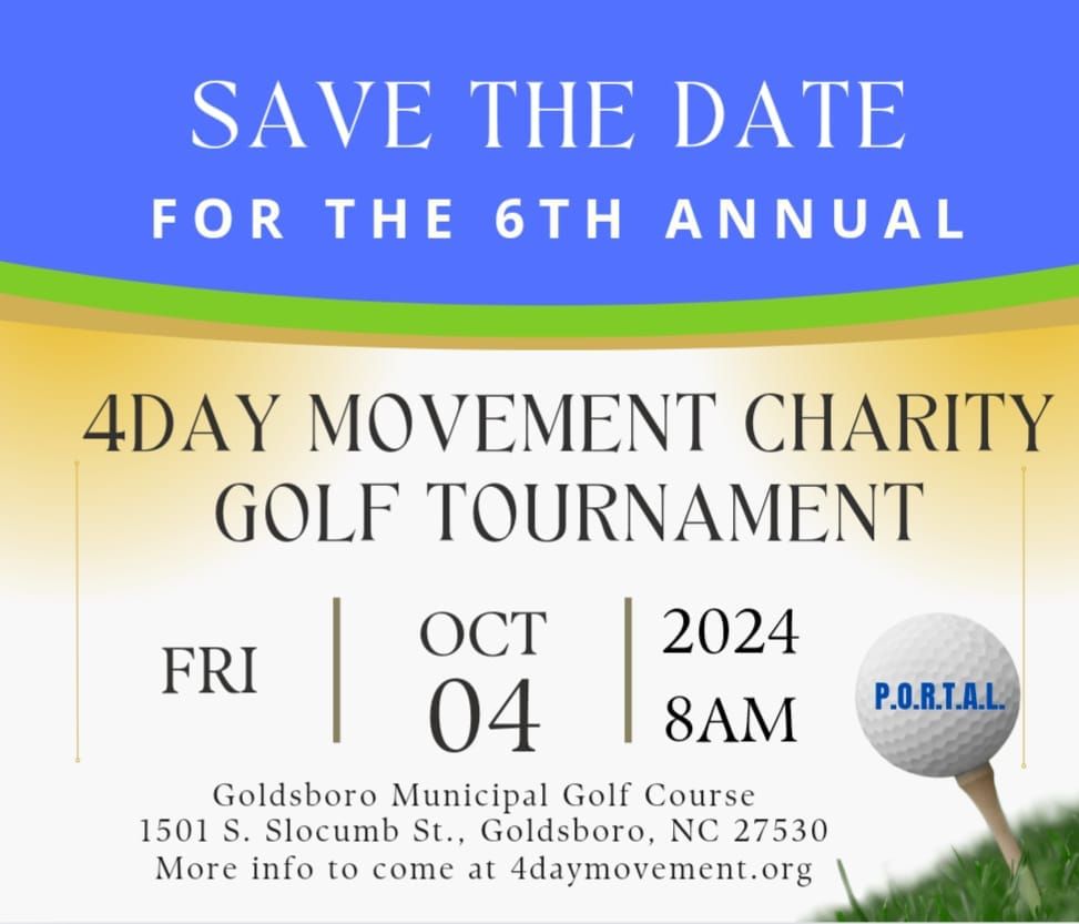 6th Annual 4 Day Movement Charity Golf Tournament