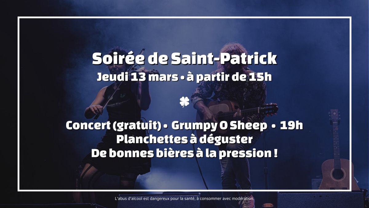 Soir\u00e9e de Saint-Patrick