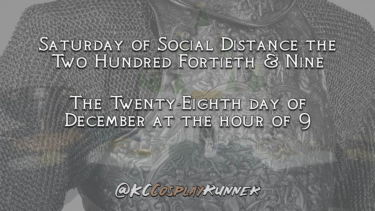 Social Distance Saturday #249