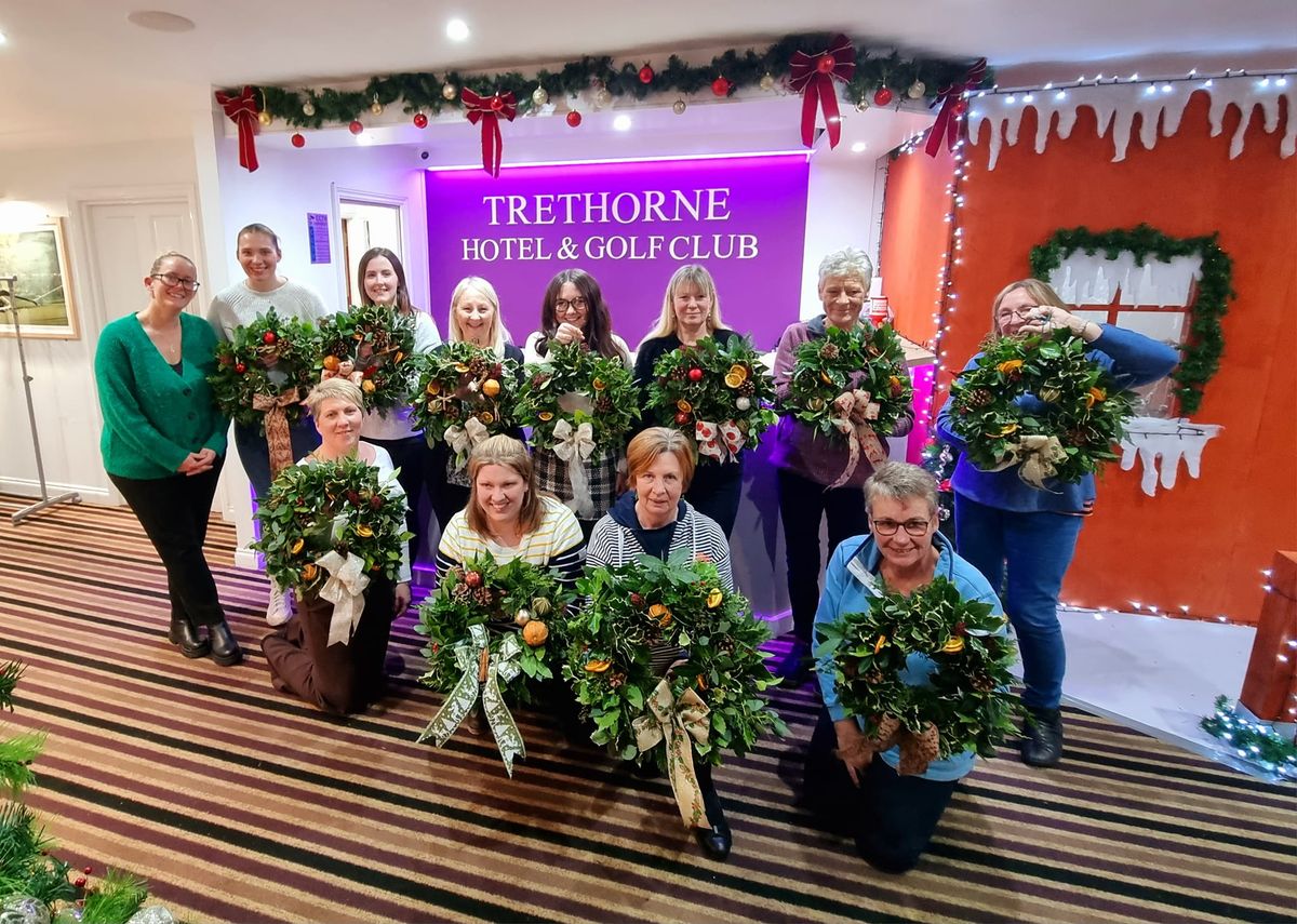 SOLD OUT: Christmas Wreath Making Workshop \ud83c\udf84