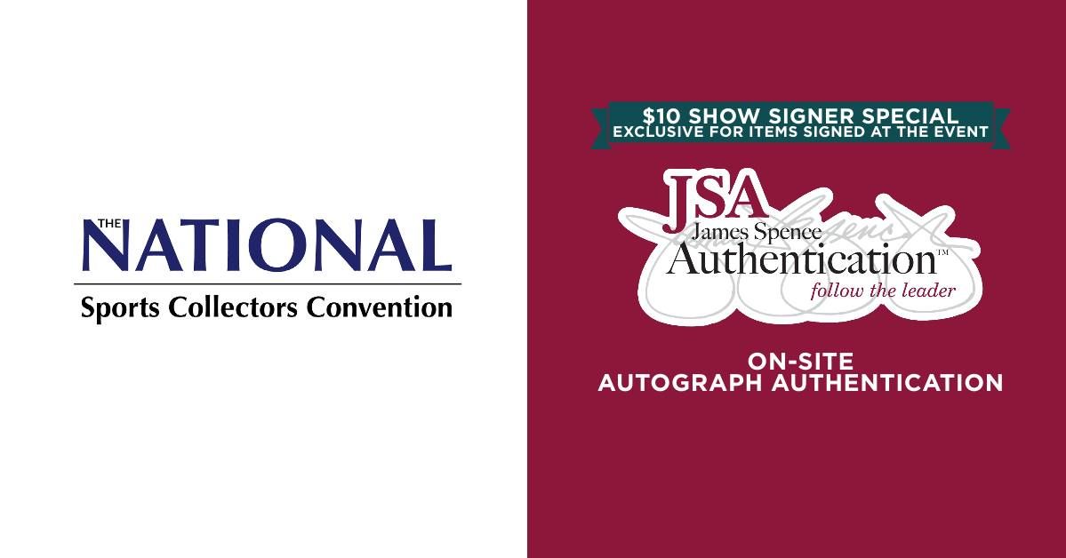 JSA at the National Sports Collectors Convention