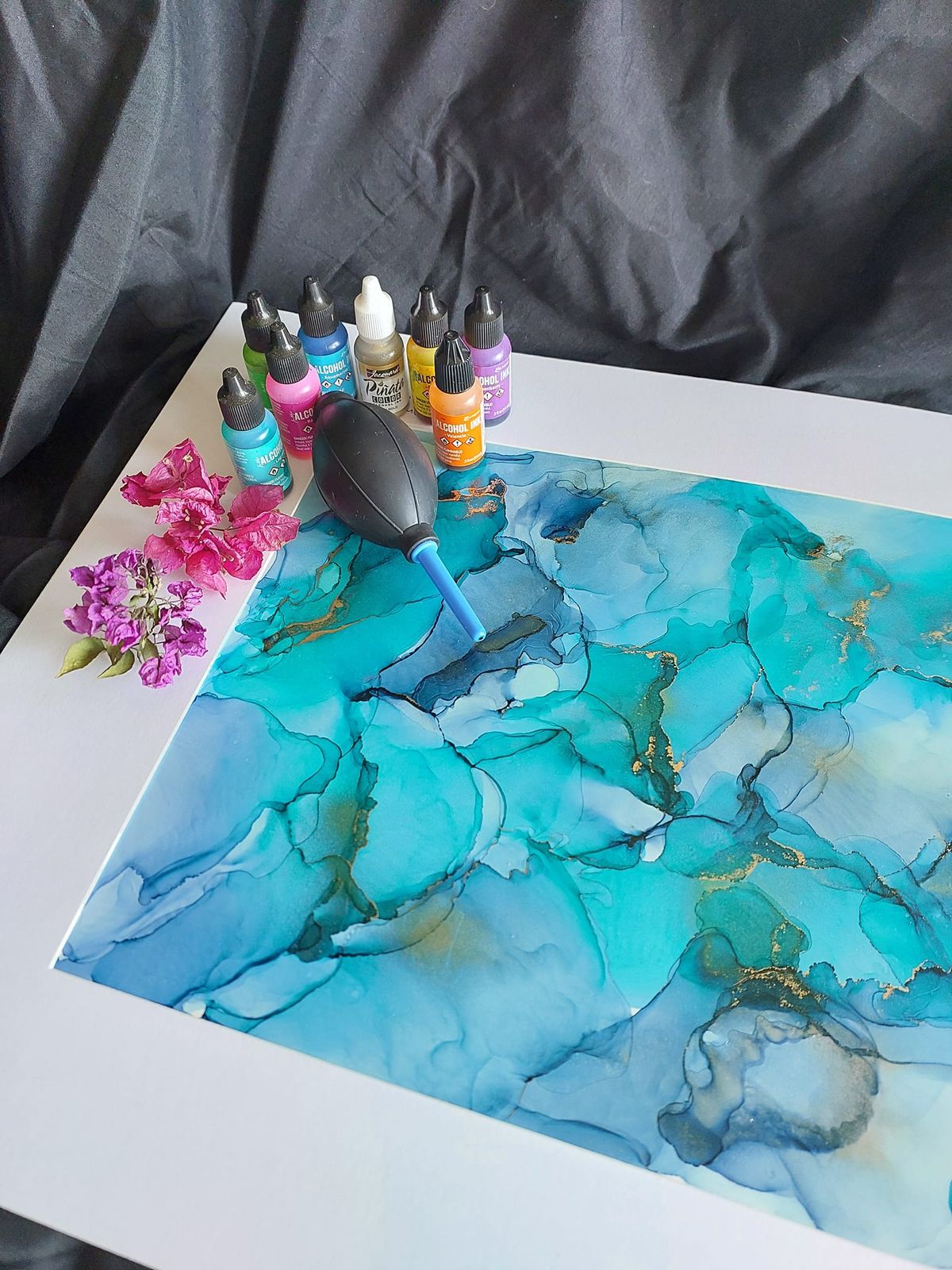 Introduction to Alcohol Ink Workshop