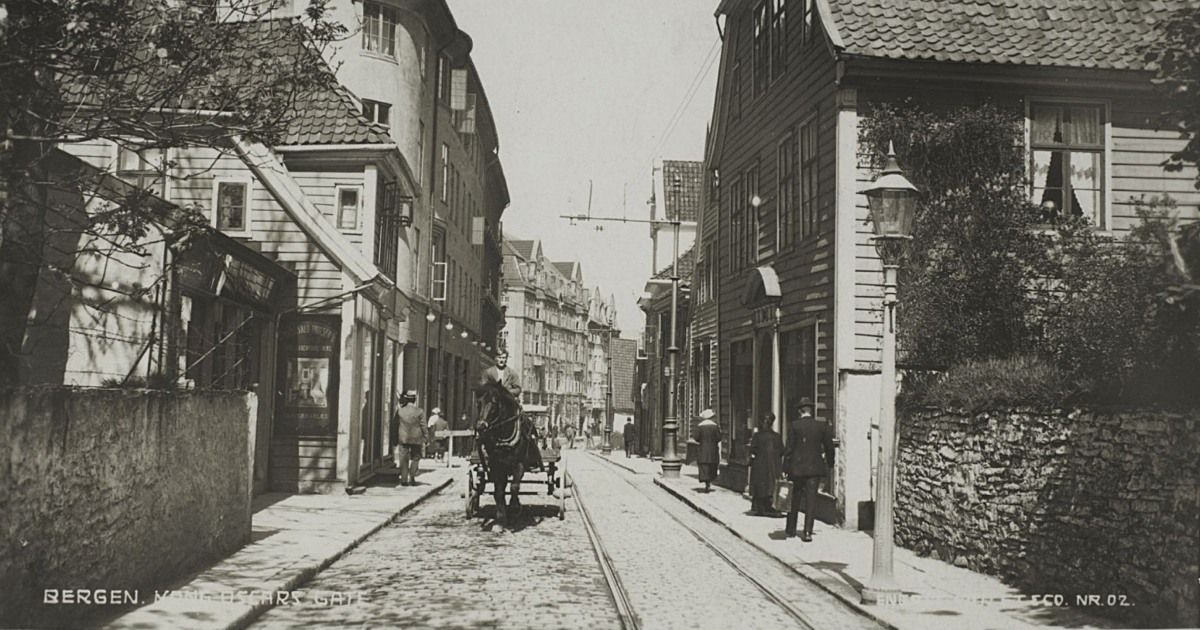 Historisk vandring: 300 meter Bergen med Baard O. Skogrand