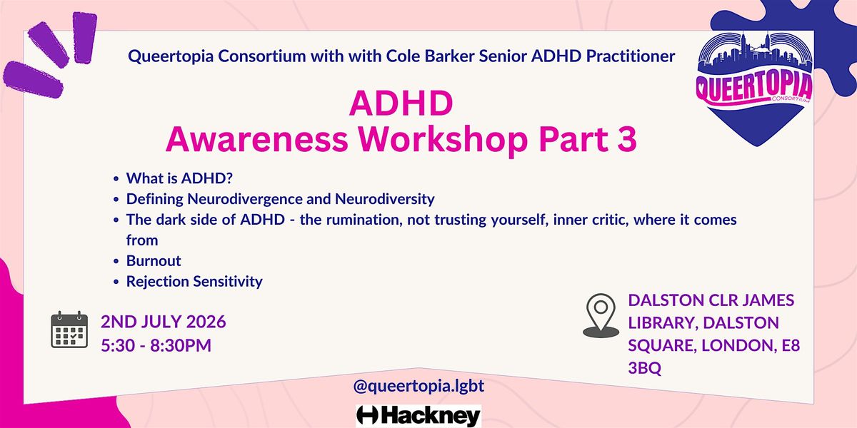 ADHD Awareness Workshop Part 3