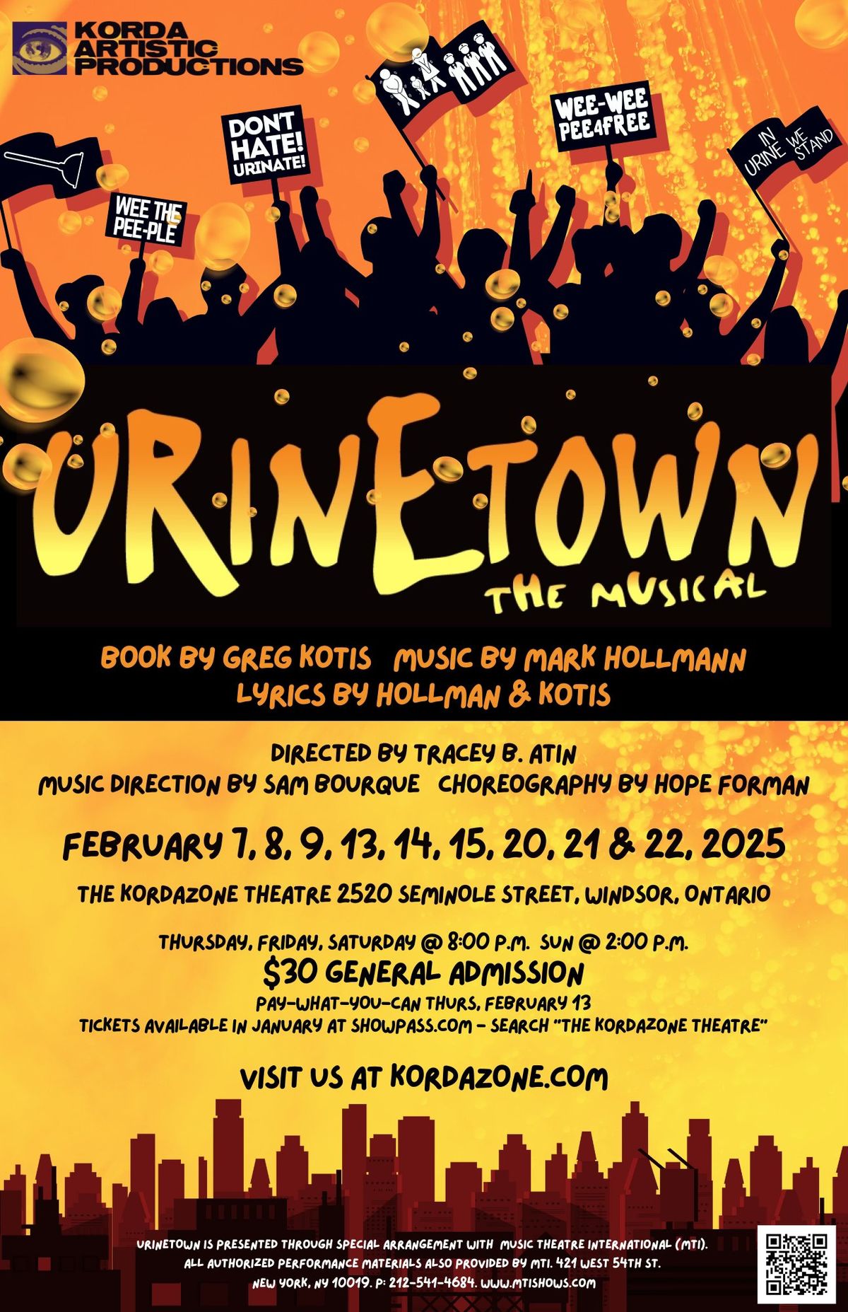 URINETOWN: The Musical by KORDA