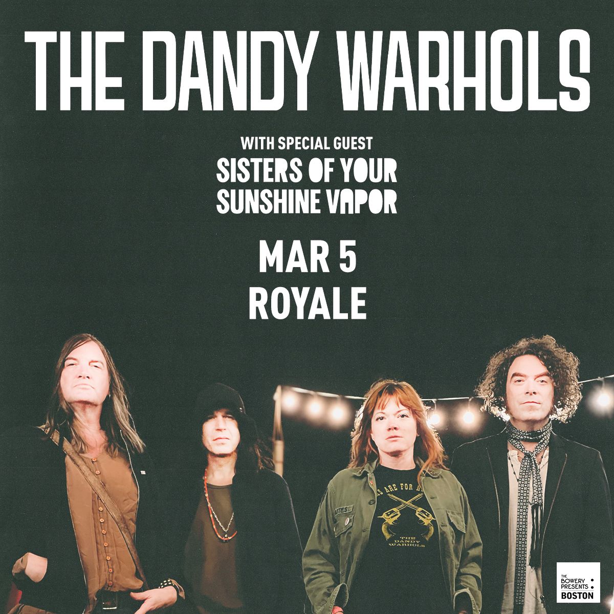 Dandy Warhols - 3 Day Pass at Bowery Ballroom